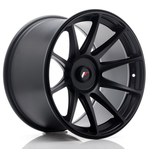 JR Wheels JR11 18x10.5 ET22-25 Blank Flat Black