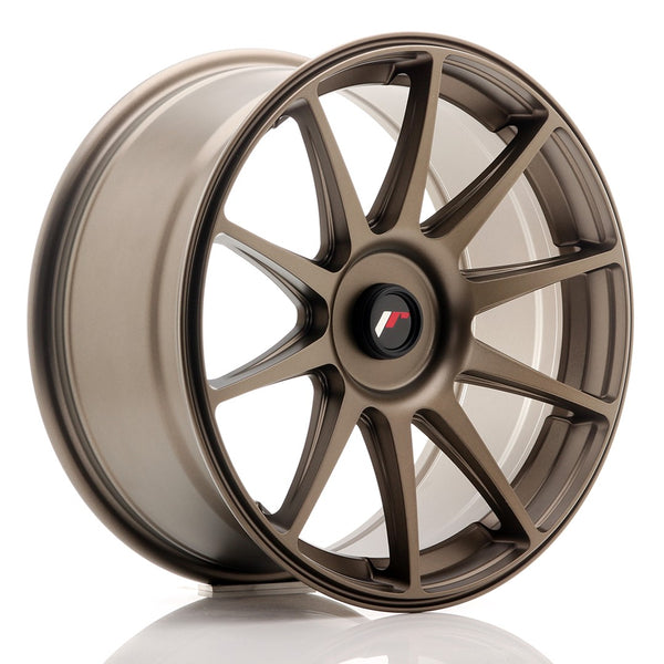 JR Wheels JR11 18x8.5 ET35-40 Blank Dark Bronze