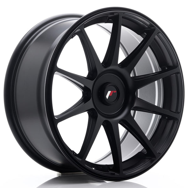 JR Wheels JR11 18x8.5 ET35-40 Blank Flat Black
