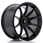 JR Wheels JR11 18x9.5 ET20-30 Blank Flat Black