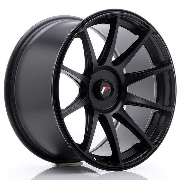 JR Wheels JR11 18x9.5 ET20-30 Blank Flat Black