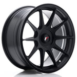 JR Wheels JR11 17x8.25 ET35 Blank Matt Black