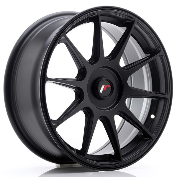 JR Wheels JR11 17x7.25 ET35-40 Blank Matt Black