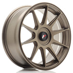 JR Wheels JR11 17x7.25 ET35-40 Blank Matt Bronze