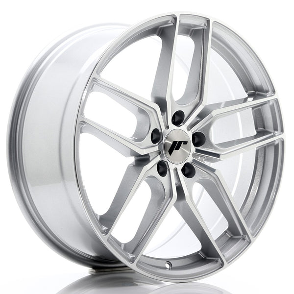 JR Wheels JR25 19x8.5 ET35 5x120 Silver Machined Face