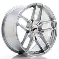 JR Wheels JR25 19x9.5 ET20-40 5H BLANK Silver Machined Face