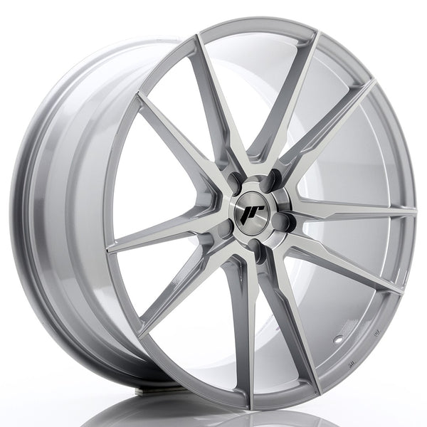 JR Wheels JR21 22x10.5 ET15-52 5H BLANK Silver