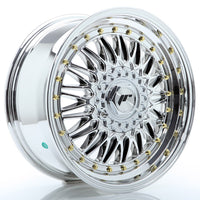 JR Wheels JR9 17x7.5 ET20-35 BLANK Chrome