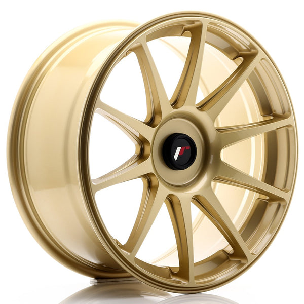JR Wheels JR11 18x8.5 ET35-40 Blank Gold