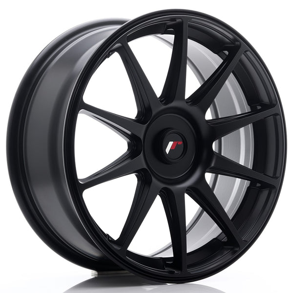 JR Wheels JR11 18x7.5 ET35-40 Blank Flat Black