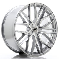 JR Wheels JR28 22x10.5 ET15-50 5H BLANK Silver Machined Face