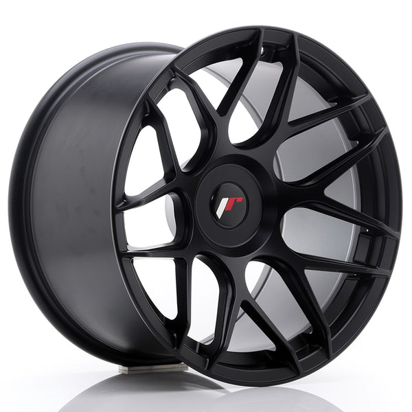 JR Wheels JR18 18x10.5 ET0-25 Blank Matt Black