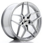 JR Wheels JR34 19x8.5 ET40 5x112 Silver Machined Face