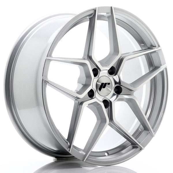 JR Wheels JR34 19x8.5 ET40 5x112 Silver Machined Face