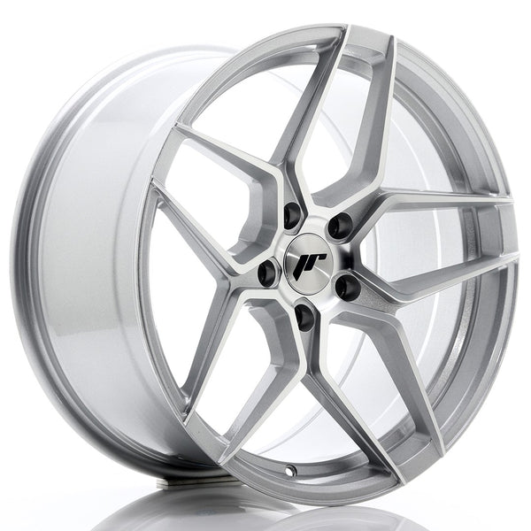 JR Wheels JR34 19x9.5 ET35 5x120 Silver Machined Face