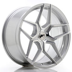 JR Wheels JR34 19x9.5 ET20-40 5H BLANK Silver Machined Face