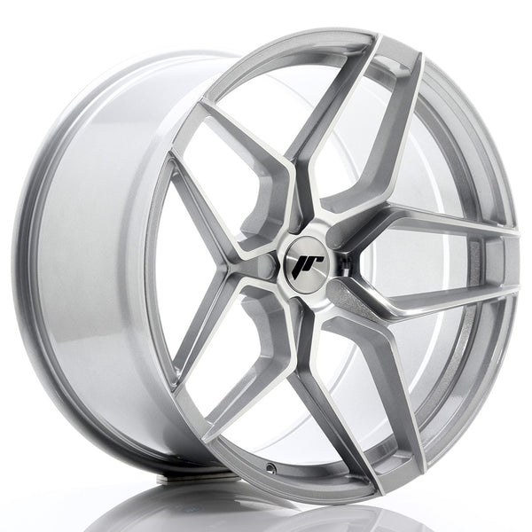 JR Wheels JR34 20x10.5 ET20-35 5H BLANK Silver Machined Face