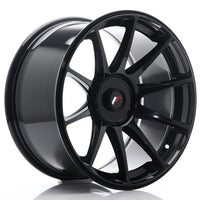 JR Wheels JR11 18x9.5 ET20-30 Blank Glossy Black