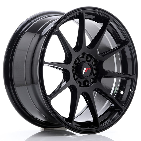 JR Wheels JR11 17x8.25 ET25 4x100/108 Glossy Black