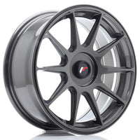 JR Wheels JR11 17x7.25 ET35-40 Blank Hyper Gray