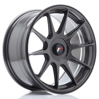 JR Wheels JR11 17x8.25 ET35 Blank Hyper Gray