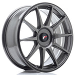 JR Wheels JR11 18x7.5 ET20-40 Blank Hyper Gray