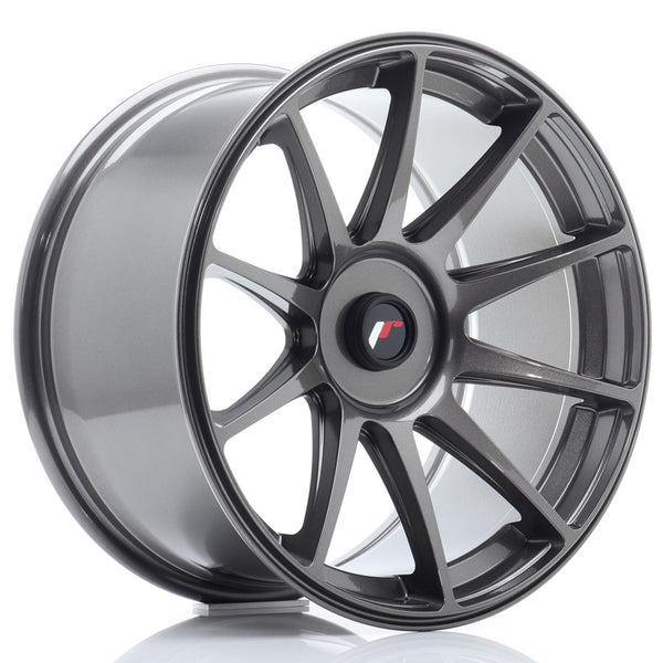 JR Wheels JR11 18x9.5 ET20-30 Blank Hyper Gray
