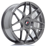 JR Wheels JR18 18x7.5 ET25-40 Blank Hyper Gray