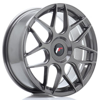 JR Wheels JR18 18x7.5 ET25-40 Blank Hyper Gray
