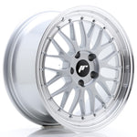 JR Wheels JR23 18x8.5 ET25 5x120 Hyper Silver w/Machined Lip