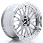 JR Wheels JR23 18x9.5 ET35 5x120 Hyper Silver w/Machined Lip