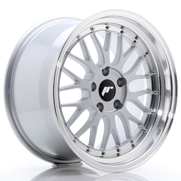 JR Wheels JR23 18x9.5 ET35 5x120 Hyper Silver w/Machined Lip