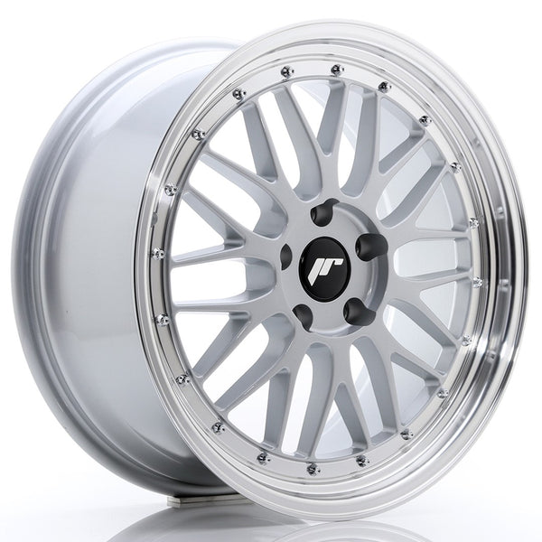 JR Wheels JR23 19x8.5 ET35 5x120 Hyper Silver w/Machined Lip