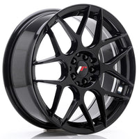 JR Wheels JR18 18x7.5 ET35 5x100/120 Glossy Black