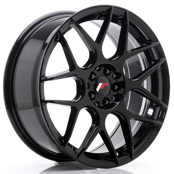 JR Wheels JR18 18x7.5 ET35 5x100/120 Glossy Black