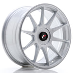 JR Wheels JR11 17x8.25 ET35 Blank Hyper Silver