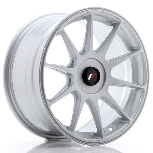 JR Wheels JR11 17x8.25 ET35 Blank Hyper Silver
