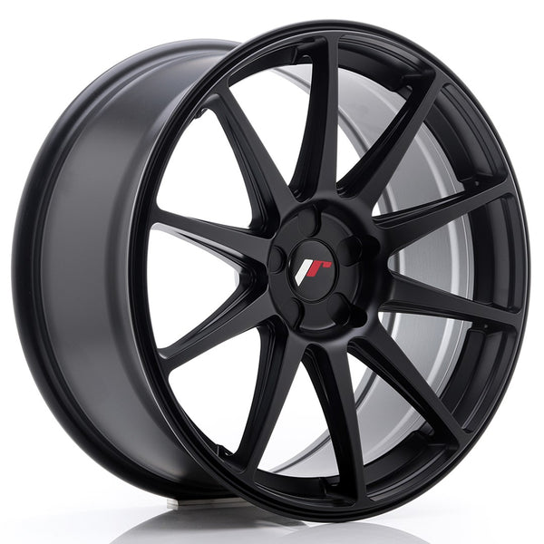 JR Wheels JR11 19x8.5 ET25-40 5H Blank Matt Black