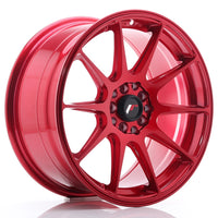 JR Wheels JR11 17x8.25 ET35 5x100/114.3 Platinum Red