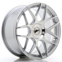 JR Wheels JR18 18x8.5 ET25-45 Blank Silver Machined