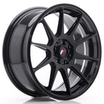 JR Wheels JR11 17x7.25 ET35 4x100/114.3 Gloss Black