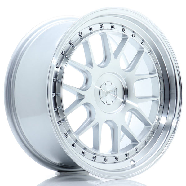 JR Wheels JR40 18x8.5 ET35 5H BLANK Silver Machined Face