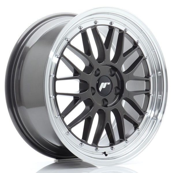 JR Wheels JR23 19x8.5 ET35 5x120 Hyper Gray w/Machined Lip