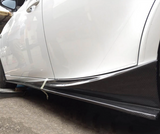 LEXUS IS CARBON FIBER SIDE SKIRTS