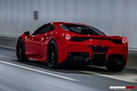 Darwinpro 2013–2015 Ferrari 458 Speciale Heckdiffusor aus Kohlefaser