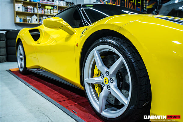 Darwinpro 2015-2020 Ferrari 488 GTB/Spyder Side Skirts