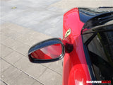 Darwinpro 2010-2015 Ferrari 458 Coupé/Spyder/Speciale Remplacement de rétroviseur en fibre de carbone