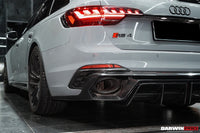 BKSS Style Rear Diffuser w/ Caps DarwinPro
