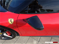 Darwinpro 2010-2015 Ferrari 458 Coupé/Spyder/Speciale Remplacement de rétroviseur en fibre de carbone