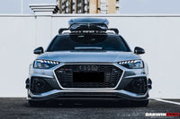 Audi RS4 B9.5 BKSS Style Carbon Fiber Front Bumper Canards 2020-2022 DarwinPro